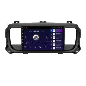 Navigatie dedicata cu Android Peugeot Expert dupa 2016, 4GB RAM, Radio GPS Dual Zone, Display HD QLED 9" Touchscreen, Internet Wi-Fi si slot SIM 4G, Bluetooth, MirrorLink, USB 100255788
