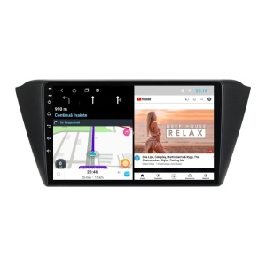 Navigatie dedicata cu Android Skoda Fabia III 2014 - 2021, 1GB RAM, Radio GPS Dual Zone, Display HD IPS 9" Touchscreen, Internet Wi-Fi, Bluetooth, MirrorLink, USB 100509618