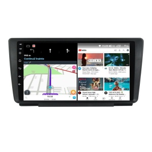 Navigatie dedicata cu Android Skoda Octavia II 2004 - 2013, 4GB RAM, Radio GPS Dual Zone, Display HD IPS 9" Touchscreen, Internet WiFi, Bluetooth, MirrorLink, USB - Img 7