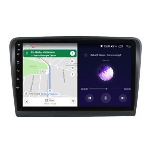 Navigatie dedicata cu Android Skoda Superb II 2008 - 2015, 4GB RAM, Radio GPS Dual Zone, Display HD QLED 10" Touchscreen, Internet Wi-Fi si slot SIM 4G, Bluetooth, MirrorLink, USB 100289808