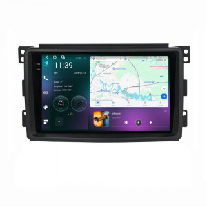 Navigatie dedicata cu Android Smart Fortwo 2007 - 2010, 12GB RAM, Radio GPS Dual Zone, Display 2K QLED 9.5" Touchscreen, Internet Wi-Fi si slot SIM 4G, Bluetooth, MirrorLink, USB, Waze 95788