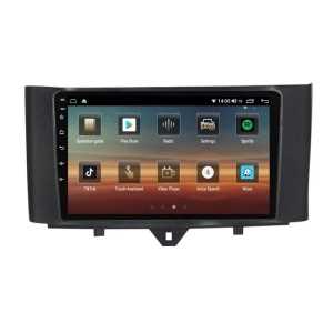 Navigatie dedicata cu Android Smart Fortwo 2011 - 2014, 4GB RAM, Radio GPS Dual Zone, Display HD QLED 9" Touchscreen, Internet Wi-Fi si slot SIM 4G, Bluetooth, MirrorLink, USB 100252818