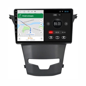 Navigatie dedicata cu Android Ssangyong Korando 2013 - 2019, 1GB RAM, Radio GPS Dual Zone, Display HD IPS 9" Touchscreen, Internet Wi-Fi, Bluetooth, MirrorLink, USB 100521108