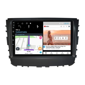 Navigatie dedicata cu Android Ssangyong Musso dupa 2018, 1GB RAM, Radio GPS Dual Zone, Display HD IPS 9" Touchscreen, Internet Wi-Fi, Bluetooth, MirrorLink, USB 100523268