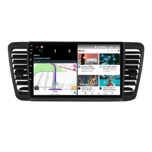 Navigatie dedicata cu Android Subaru Outback / Legacy 2003 - 2009, 4GB RAM, Radio GPS Dual Zone, Display HD IPS 9" Touchscreen, Internet Wi-Fi, Bluetooth, MirrorLink, USB - Img 6
