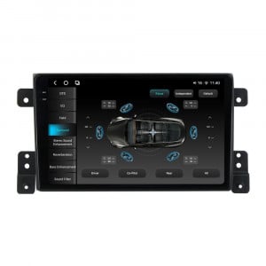 Navigatie dedicata cu Android Suzuki Grand Vitara 2005 - 2015, 12GB RAM, Radio GPS Dual Zone, Display 2K QLED 9.5" Touchscreen, Internet Wi-Fi si slot SIM 4G, Bluetooth, MirrorLink, USB, Waze 98048
