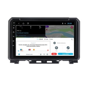 Navigatie dedicata cu Android Suzuki Jimny dupa 2018, 1GB RAM, Radio GPS Dual Zone, Display HD IPS 9" Touchscreen, Internet Wi-Fi, Bluetooth, MirrorLink, USB 100528608