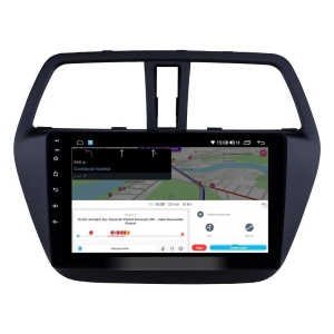 Navigatie dedicata cu Android Suzuki SX4 S-Cross dupa 2013, 4GB RAM, Radio GPS Dual Zone, Display HD IPS 9" Touchscreen, Internet Wi-Fi, Bluetooth, MirrorLink, USB - Img 8
