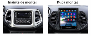 Navigatie dedicata cu Android tip tesla Jeep Compass II dupa 2016, 2GB 88118