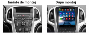 Navigatie dedicata cu Android tip tesla Opel Astra J 2009 - 2018, 2GB 88128