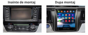 Navigatie dedicata cu Android tip tesla Toyota Rav4 IV 2013 - 2018, 1GB 88098