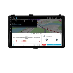 Navigatie dedicata cu Android Toyota Auris 2015 - 2019, 4GB RAM, Radio GPS Dual Zone, Display HD IPS 9" Touchscreen, Internet Wi-Fi, Bluetooth, MirrorLink, USB - Img 8