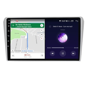 Navigatie dedicata cu Android Toyota Avensis T25 2003 - 2009, 2GB RAM, Radio GPS Dual Zone, Display HD QLED 9" Touchscreen, Internet Wi-Fi si slot SIM 4G, Bluetooth, MirrorLink, USB 100273428