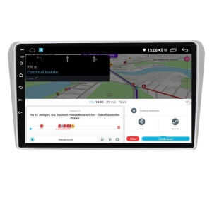 Navigatie dedicata cu Android Toyota Avensis T25 2003 - 2009, 2GB RAM, Radio GPS Dual Zone, Display HD QLED 9" Touchscreen, Internet Wi-Fi si slot SIM 4G, Bluetooth, MirrorLink, USB 100291518