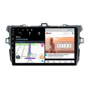 Navigatie dedicata cu Android Toyota Corolla 2007 - 2013, 1GB RAM, Radio GPS Dual Zone, Display HD IPS 9" Touchscreen, Internet Wi-Fi, Bluetooth, MirrorLink, USB 100509798