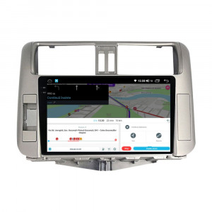 Navigatie dedicata cu Android Toyota Land Cruiser Prado J150 2009 - 2013, 8GB RAM, Radio GPS Dual Zone, Display 2K QLED 9.5" Touchscreen, Internet Wi-Fi si slot SIM 4G, Bluetooth, MirrorLink, USB, Waze 112698