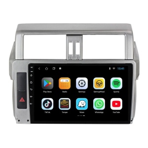 Navigatie dedicata cu Android Toyota Land Cruiser Prado J150 2013 - 2017, 2GB RAM, Radio GPS Dual Zone, Display HD QLED 10" Touchscreen, Internet Wi-Fi si slot SIM 4G, Bluetooth, MirrorLink, USB 100273488