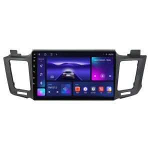 Navigatie dedicata cu Android Toyota Rav4 IV 2013 - 2018, 4GB RAM, Radio GPS Dual Zone, Display HD IPS 10" Touchscreen, Internet Wi-Fi, Bluetooth, MirrorLink, USB