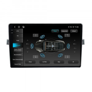 Navigatie dedicata cu Android Toyota Verso 2009 - 2018, 12GB RAM, Radio GPS Dual Zone, Display 2K QLED 9.5" Touchscreen, Internet Wi-Fi si slot SIM 4G, Bluetooth, MirrorLink, USB, Waze 98708