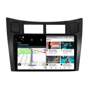 Navigatie dedicata cu Android Toyota Yaris 2006 - 2011, 4GB RAM, Radio GPS Dual Zone, Display 2K QLED 9.5" Touchscreen, Internet Wi-Fi si slot SIM 4G, Bluetooth, MirrorLink, USB, Waze 108748