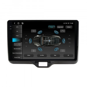 Navigatie dedicata cu Android Toyota Yaris P21 dupa 2020, 12GB RAM, Radio GPS Dual Zone, Display 2K QLED 10.36" Touchscreen, Internet Wi-Fi si slot SIM 4G, Bluetooth, MirrorLink, USB, Waze 99168