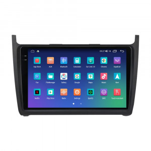 Navigatie dedicata cu Android VW Polo 6R 2009 - 2018, 4GB RAM, Radio GPS Dual Zone, Display 2K QLED 9.5" Touchscreen, Internet Wi-Fi si slot SIM 4G, Bluetooth, MirrorLink, USB, Waze 108768