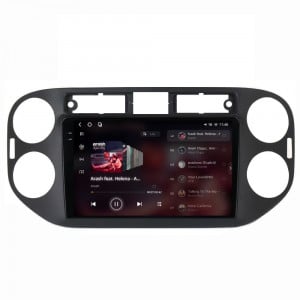 Navigatie dedicata cu Android VW Tiguan I 2012 - 2018, 12GB RAM, Radio GPS Dual Zone, Display 2K QLED 9.5" Touchscreen, Internet Wi-Fi si slot SIM 4G, Bluetooth, MirrorLink, USB, Waze 96428