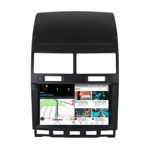 Navigatie dedicata cu Android VW Touareg 7L 2002 - 2011, 4GB RAM, Radio GPS Dual Zone, Display 2K QLED 9.5" Touchscreen, Internet Wi-Fi si slot SIM 4G, Bluetooth, MirrorLink, USB, Waze 108778