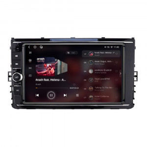 Navigatie dedicata cu Android VW Transporter / Caravelle dupa 2020, 12GB RAM, Radio GPS Dual Zone, Display 2K QLED 9.5'' Touchscreen, Internet Wi-Fi si slot SIM 4G, Bluetooth, MirrorLink, USB, Waze 97508