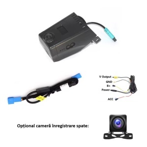 Camera DVR inregistrare trafic dedicata BMW Seria 6 (G32) dupa 2017 model A, 4K 3840x2160, Night Vision, Wi-Fi - Img 3