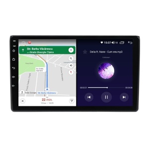 Navigatie dedicata cu Android Audi A4 (B6, B7) 2000 - 2008, 4GB RAM, Radio GPS Dual Zone, Display HD QLED 9" Touchscreen, Internet Wi-Fi si slot SIM 4G, Bluetooth, MirrorLink, USB 100289439