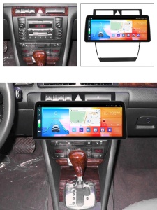 Navigatie dedicata cu Android Audi A6 (C5) 1997 - 2005, 8GB RAM, Radio GPS Dual Zone, Display QLED 12.3" Touchscreen, Internet Wi-Fi si slot SIM 4G, Bluetooth, MirrorLink, USB 100299159