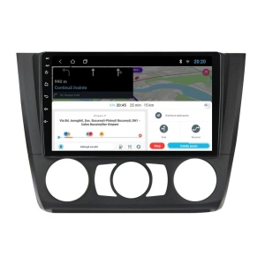Navigatie dedicata cu Android BMW Seria 1 (E81 / E87) 2007 - 2013, clima manuala, 2GB RAM, Radio GPS Dual Zone, Display HD IPS 9" Touchscreen, Internet Wi-Fi, Bluetooth, MirrorLink, USB 100510089