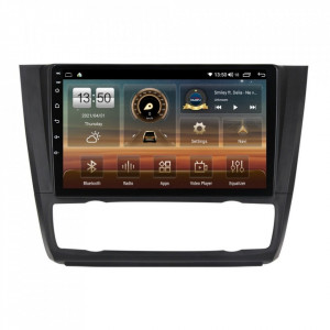 Navigatie dedicata cu Android BMW Seria 1 (E81 / E87) 2007 - 2013, clima automata, 6GB RAM, Radio GPS Dual Zone, Display HD QLED 9" Touchscreen, Internet Wi-Fi si slot SIM 4G, Bluetooth, MirrorLink, USB