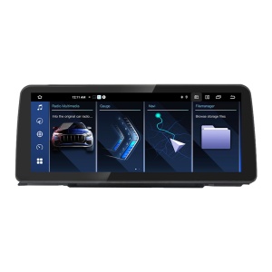 Navigatie dedicata cu Android BMW Seria 4 (F32 / F36) 2013 - 2016 cu navigatie NBT, 6GB RAM, Radio GPS Dual Zone, Display QLED 12.3" Touchscreen, Internet Wi-Fi si slot SIM 4G, Bluetooth, MirrorLink, USB