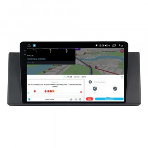 Navigatie dedicata cu Android BMW Seria 5 (E39) 1995 - 2003, 8GB RAM, Radio GPS Dual Zone, Display 2K QLED 9.5" Touchscreen, Internet Wi-Fi si slot SIM 4G, Bluetooth, MirrorLink, USB, Waze 112349