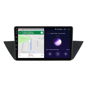 Navigatie dedicata cu Android BMW X1 (E84) 2009 - 2015, 4GB RAM, Radio GPS Dual Zone, Display HD QLED 10" Touchscreen, Internet Wi-Fi si slot SIM 4G, Bluetooth, MirrorLink, USB 100289469