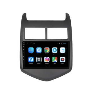 Navigatie dedicata cu Android Chevrolet Aveo 2011 - 2014, 2GB RAM, Radio GPS Dual Zone, Display HD IPS 9" Touchscreen, Internet Wi-Fi, Bluetooth, MirrorLink, USB 100480629