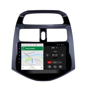 Navigatie dedicata cu Android Chevrolet Spark 2009 - 2015, 1GB RAM, Radio GPS Dual Zone, Display HD IPS 9" Touchscreen, Internet Wi-Fi, Bluetooth, MirrorLink, USB 100514649