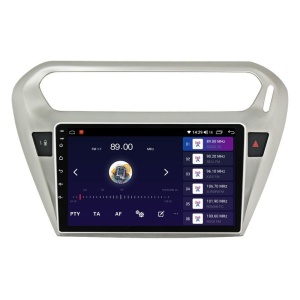 Navigatie dedicata cu Android Citroen C-Elysee 2012 - 2021, 2GB RAM, Radio GPS Dual Zone, Display HD QLED 9" Touchscreen, Internet Wi-Fi si slot SIM 4G, Bluetooth, MirrorLink, USB 100257459