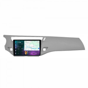 Navigatie dedicata cu Android Citroen DS3 2009 - 2018, gri, 12GB RAM, Radio GPS Dual Zone, Display 2K QLED 9.5" Touchscreen, Internet Wi-Fi si slot SIM 4G, Bluetooth, MirrorLink, USB