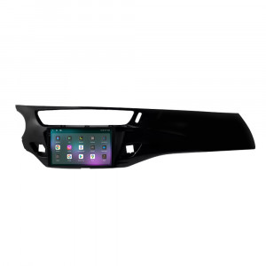 Navigatie dedicata cu Android Citroen DS3 2009 - 2018, negru, 12GB RAM, Radio GPS Dual Zone, Display 2K QLED 9.5" Touchscreen, Internet Wi-Fi si slot SIM 4G, Bluetooth, MirrorLink, USB, Waze 97519