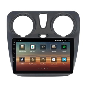 Navigatie dedicata cu Android Dacia Dokker dupa 2012, 4GB RAM, Radio GPS Dual Zone, Display HD QLED 9" Touchscreen, Internet Wi-Fi si slot SIM 4G, Bluetooth, MirrorLink, USB 100254159