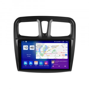 Navigatie dedicata cu Android Dacia Logan II 2012 - 2020, 4GB RAM, Radio GPS Dual Zone, Display 2K QLED 10.36" Touchscreen, Internet Wi-Fi si slot SIM 4G, Bluetooth, MirrorLink, USB, Waze 103909