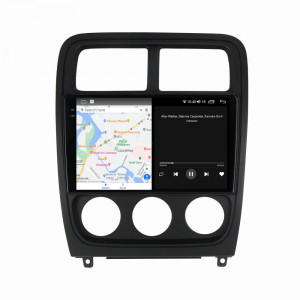 Navigatie dedicata cu Android Dodge Caliber 2010 - 2012, 8GB RAM, Radio GPS Dual Zone, Display 2K QLED 9.5" Touchscreen, Internet Wi-Fi si slot SIM 4G, Bluetooth, MirrorLink, USB, Waze 107799