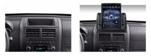 Navigatie dedicata cu Android Dodge Nitro 2006 - 2013, 2GB RAM, Radio GPS Dual Zone, Touchscreen IPS 9.7'' HD tip Tesla, Internet Wi-Fi, Bluetooth, MirrorLink, USB 100508049