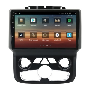 Navigatie dedicata cu Android Dodge RAM 2013 - 2018, clima automata, 4GB RAM, Radio GPS Dual Zone, Display HD QLED 9" Touchscreen, Internet Wi-Fi si slot SIM 4G, Bluetooth, MirrorLink, USB 100265139