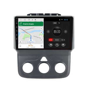 Navigatie dedicata cu Android Dodge RAM 2013 - 2018, clima manuala, 2GB RAM, Radio GPS Dual Zone, Display HD IPS 9" Touchscreen, Internet Wi-Fi, Bluetooth, MirrorLink, USB 100523319