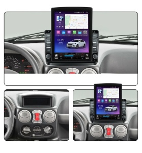 Navigatie dedicata cu Android Fiat Doblo 2000 - 2009, 8GB RAM, Radio GPS Dual Zone, Touchscreen IPS 9.7" HD tip Tesla, Internet Wi-Fi si slot SIM 4G, Bluetooth, MirrorLink, USB 100011219