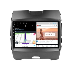 Navigatie dedicata cu Android Ford Edge 2016 - 2021, 2GB RAM, Radio GPS Dual Zone, Display HD IPS 9" Touchscreen, Internet Wi-Fi, Bluetooth, MirrorLink, USB 100515669